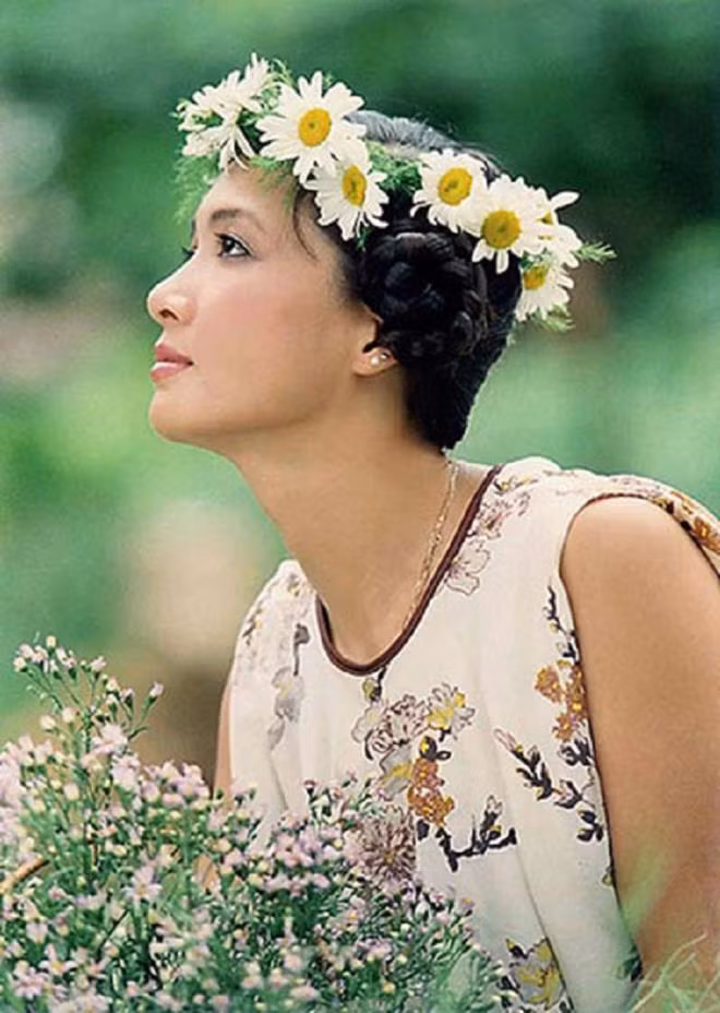 Có thời, chị thường xuyên được mời chụp ảnh lịch.