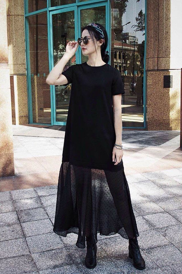 Dù ở tuổi 34, Trần Thị Quỳnh vẫn luôn giữ được vóc dáng eo thon.