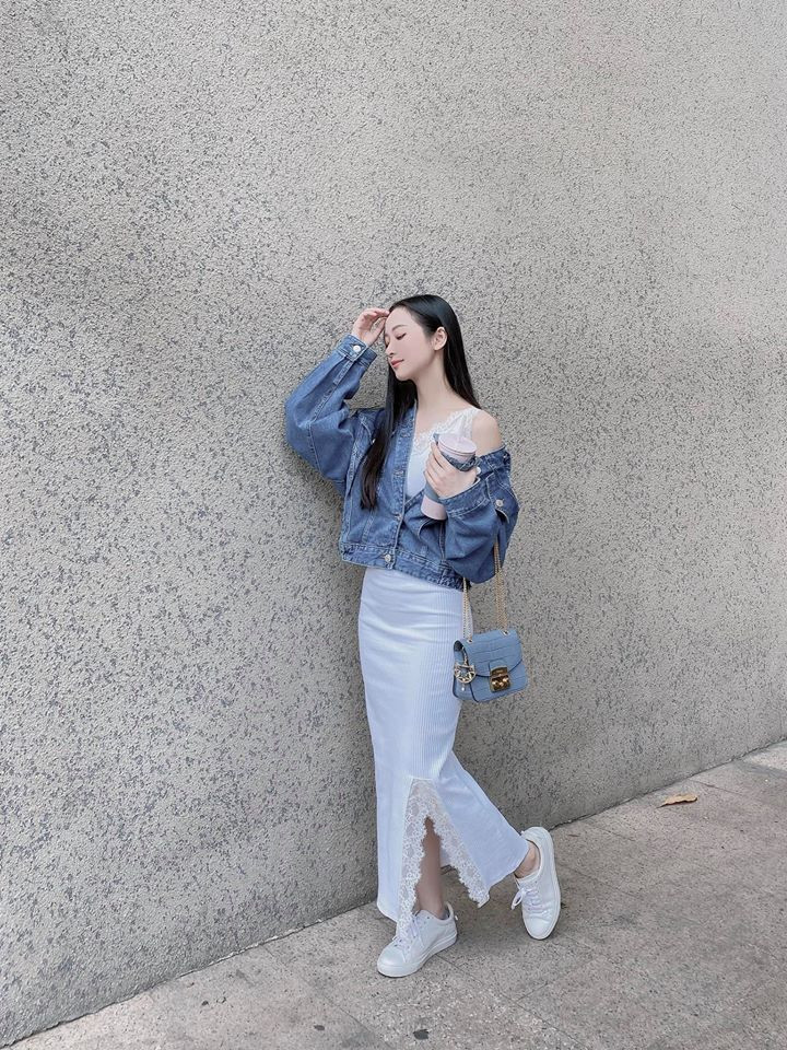 Jun Vũ đăng ảnh kèm chia sẻ: "Nghe nói anh thích con gái thú vị, người như em đây là một thí dụ".