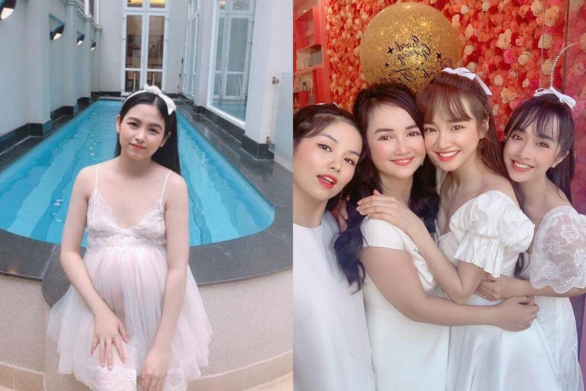 Đã 4 năm về làm dâu trong gia đình có 4 chị chồng, song Tường Vy may mắn được cả gia đình ông xã thương yêu, chiều chuộng hết lòng. Trong lần hiếm hoi tâm sự với truyền thông, Tường Vy cho biết trong nhà cô thân nhất với chị Phương Anh vì cả hai dễ dàng trò chuyện về công việc, cuộc sống. Nhã Phương cũng từng hết lời khen em dâu không chỉ giỏi quán xuyến, chăm sóc tổ ấm mà còn tháo vát, chăm chỉ, biết cách kiếm tiền để lo cho gia đình.