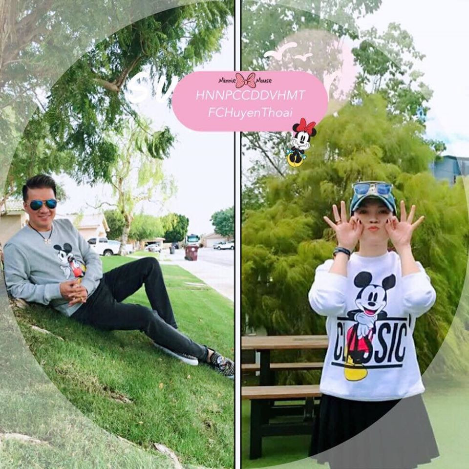 Nam ca sĩ chia sẻ: "Đâu có biết trước bả làm rồi. Có nhiều tấm bả cũng đâu biết tui làm rồi đâu. Chắc chắn là cả hai không hề biết trước! Mà bả tánh kỳ! Nếu biết trước mà giống thì thế nào cũng cố ý làm cho khác à! Lạ lắm à nghen. Cái này khó giải thich lắm à nghen!".