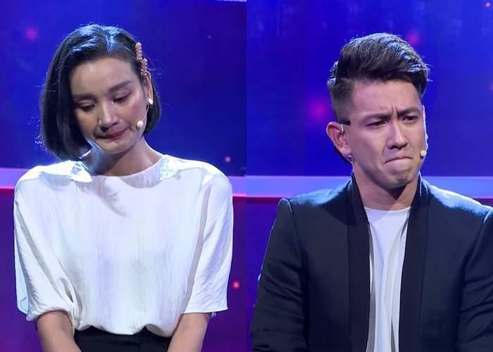 Cả hai xúc động rơi nước mắt khi nói lời cảm ơn, xin lỗi dành cho nhau.