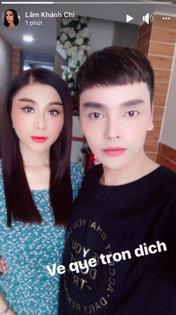 Thậm chí nhiều người còn không nhận ra đây là Lâm Khánh Chi vì dung nhan khác lạ.