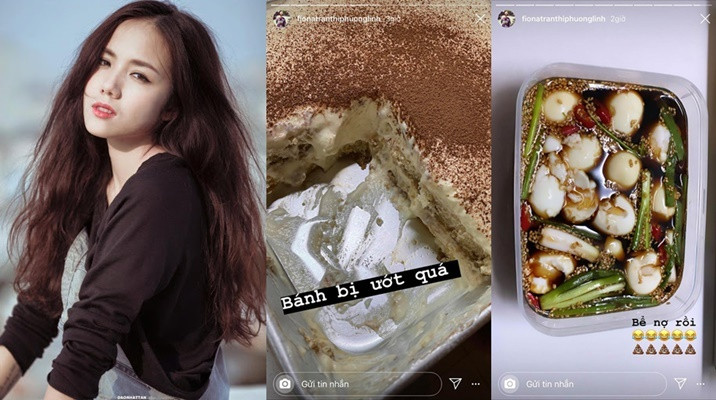 Hội “ghét bếp” của Vbiz còn nhận thêm thành viên Phương Linh cùng 2 “cực phẩm”: Tiramisu “chưa đông” và trứng ngâm tương “bể nợ”.