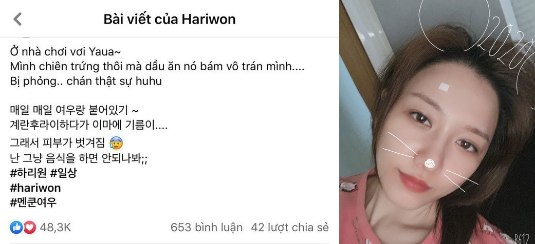 Tuy nhiên, các nghệ sĩ trên còn phải chịu thua Hari Won vì ngay cả khi làm món trứng chiên cơ bản nhất, bà xã Trấn Thành không chỉ làm trứng vỡ mà còn tự mình làm mình bị bỏng do té dầu.