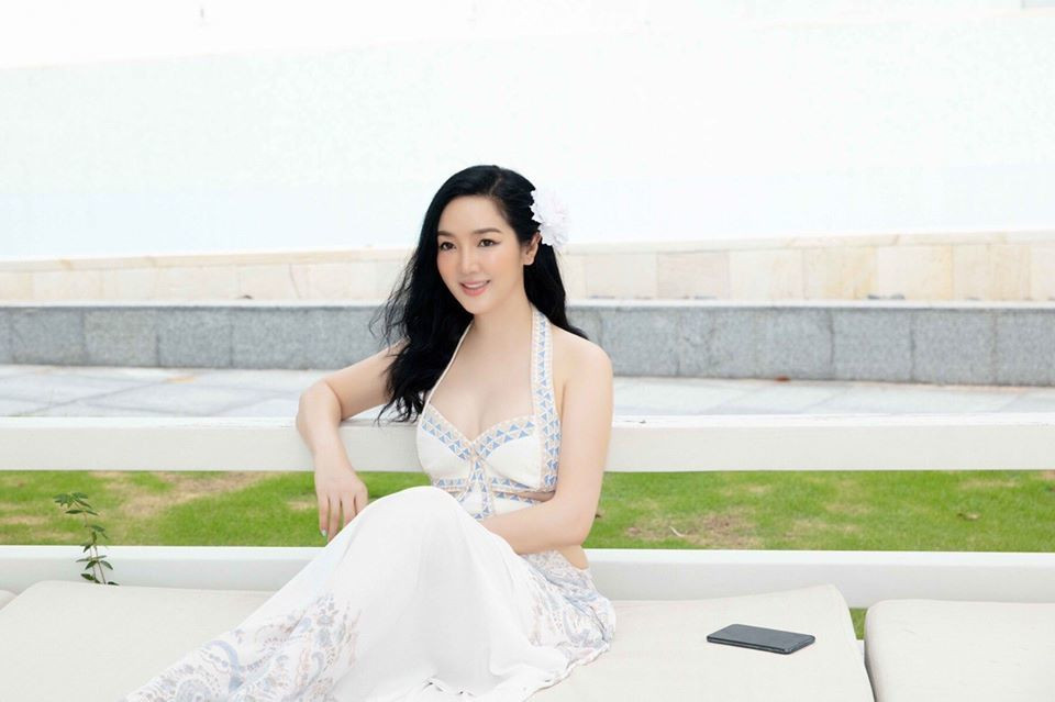 Hoa hậu Đền Hùng Giáng My tiếp tục khiến khán giả ngỡ ngàng với nhan sắc trẻ trung ở tuổi U50.