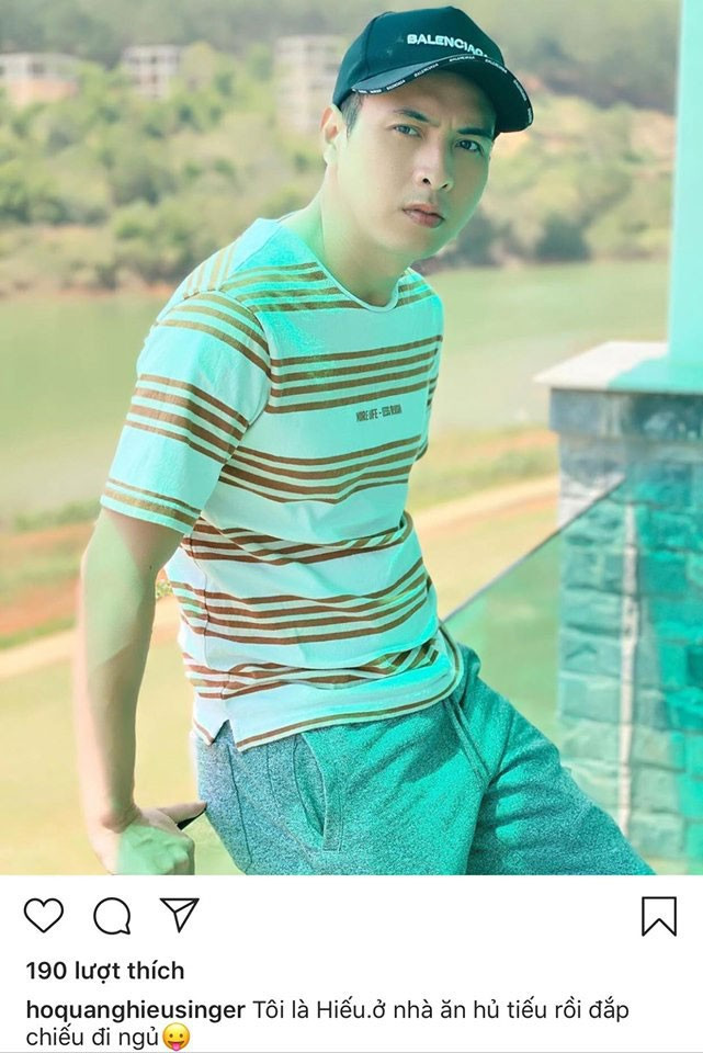 Ca sĩ Hồ Quang Hiếu.