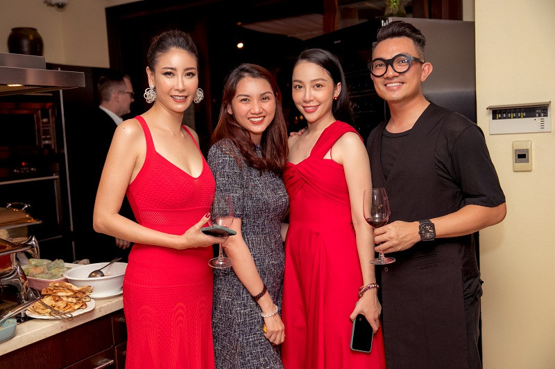 Diễn viên múa Linh Nga và bạn trai Tuấn Moon.