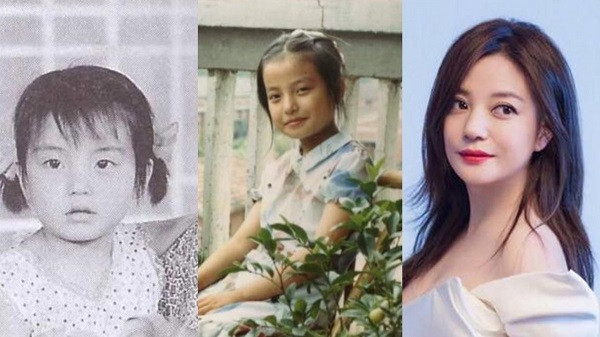 Ngay từ nhỏ, Triệu Vy đã gây ấn tượng với đôi mắt to tròn và gương mặt thanh tú, cô "ghi điểm" nhờ nét hồn nhiên trên khuôn mặt. Nàng “Tiểu Yến Tử” cũng không chia sẻ quá nhiều ảnh ngày nhỏ của mình, chỉ có vài tầm hình chụp với gia đình. Nhìn cô rất dễ thương và đường nét cũng không khác nhiều theo thời gian.