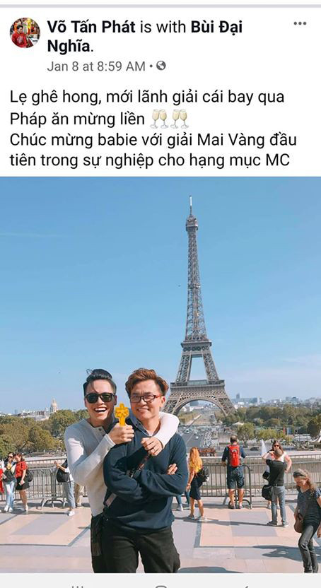 Fans tung bang chung MC Dai Nghia o chung nha voi Vo Tan Phat?-Hinh-2