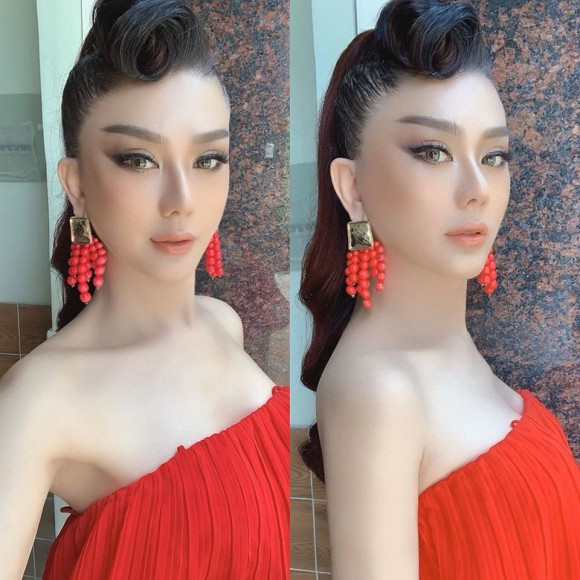 Qua một số hình ảnh gần đây có thể thấy mỹ nhân chuyển giới Lâm Khánh Chi ngày càng thăng hạng về nhan sắc.