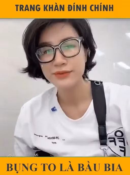 Trang Tran dinh chinh thong tin mang bau lan hai: Chi la 