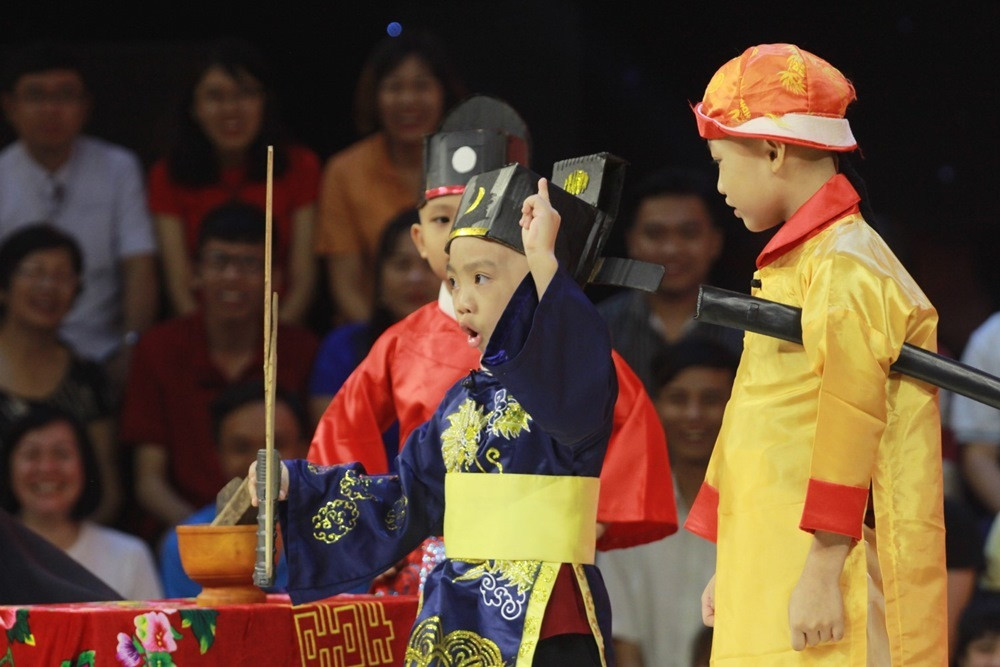 Trước khi tập 15 lên sóng vẫn chưa có bất kỳ thông tin gì liên quan tới nội dung thi của nhóm thí sinh này dù trước đó chương trình liên tục tung ra các trích đoạn có sự xuất hiện của các bé. Điều này khiến nhiều khán giả cho rằng phần thi của 5 chú tiểu Tịnh thất Bồng Lai đã bị cắt khỏi chương trình.