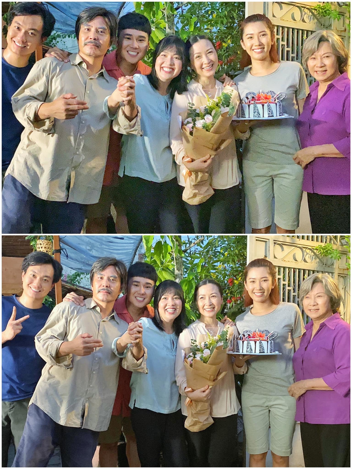 Thuý Ngân chia sẻ ảnh hậu trường nhân ngày ' Gạo nếp gạo tẻ' lên sóng phần 2 tập đầu tiên. Nữ diễn viên Thúy Ngân tiết lộ nôn nao chờ đợi tới mức không ngủ được.