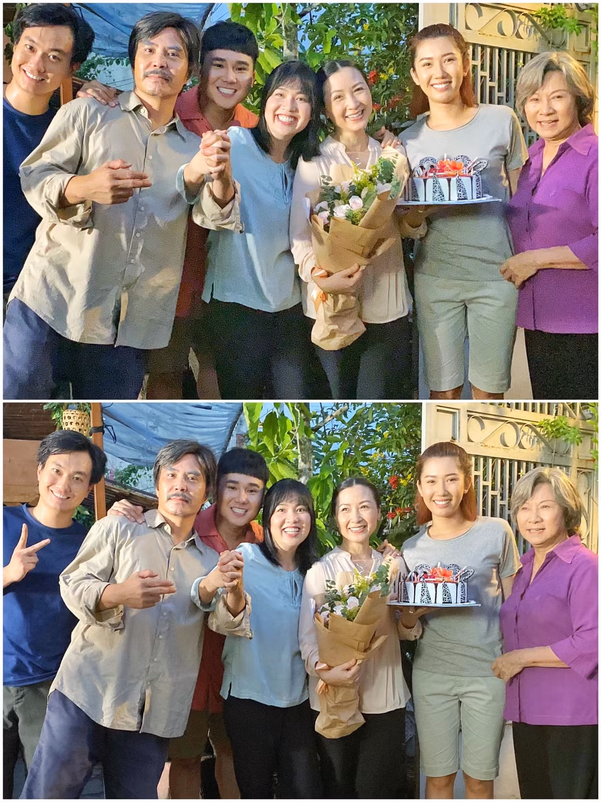 Thuý Ngân chia sẻ ảnh hậu trường nhân ngày ' Gạo nếp gạo tẻ' lên sóng phần 2 tập đầu tiên. Nữ diễn viên Thúy Ngân tiết lộ nôn nao chờ đợi tới mức không ngủ được.