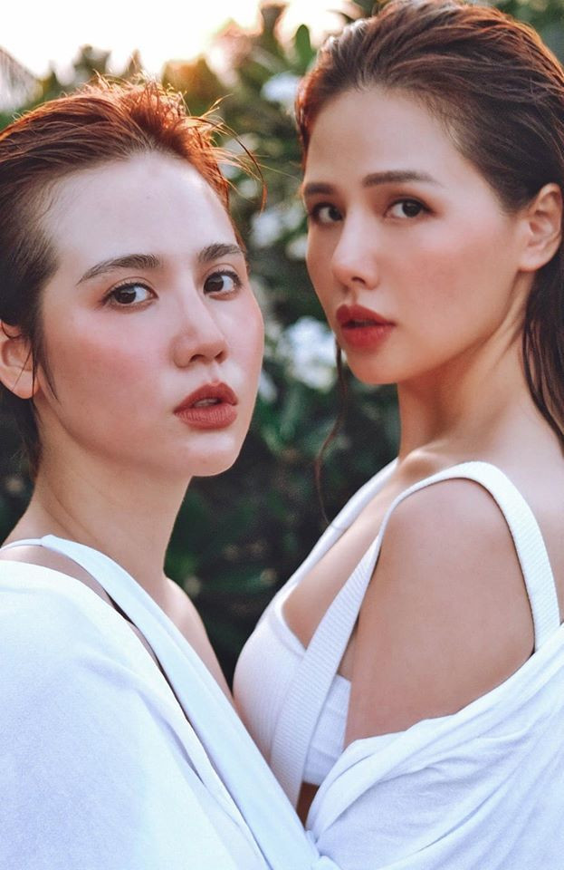 Huyền Lizzie chia sẻ bức ảnh khoe thần thái hút hồn khi chụp cùng Phanh Lee.