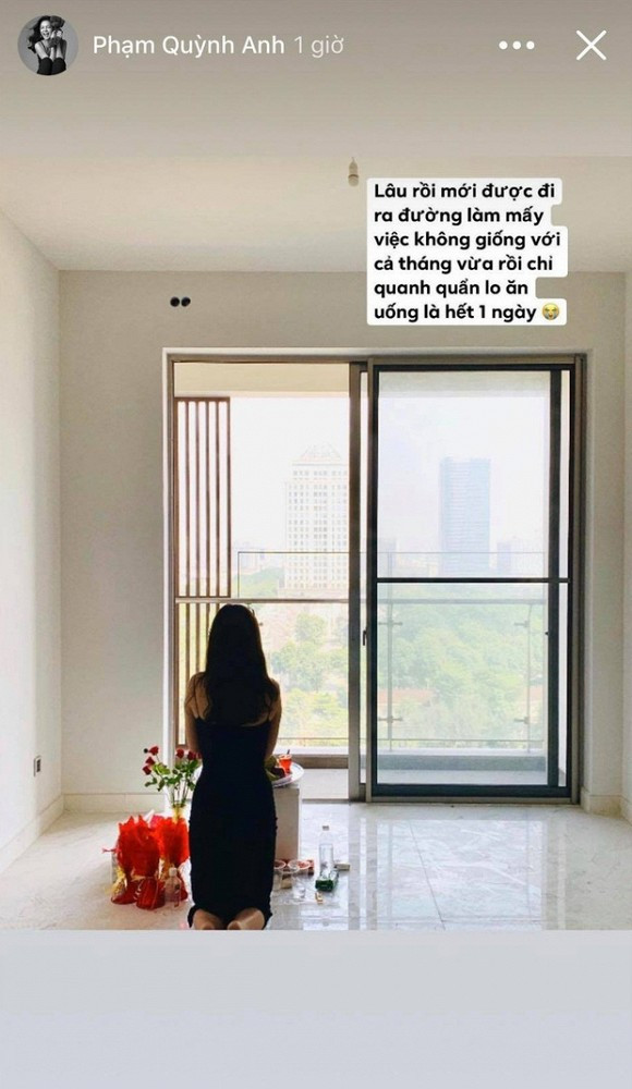 Pham Quynh Anh mua nha moi giua mua dich, nhin so cung thay gia tri