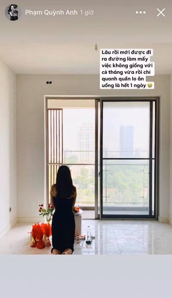 Pham Quynh Anh mua nha moi giua mua dich, nhin so cung thay gia tri