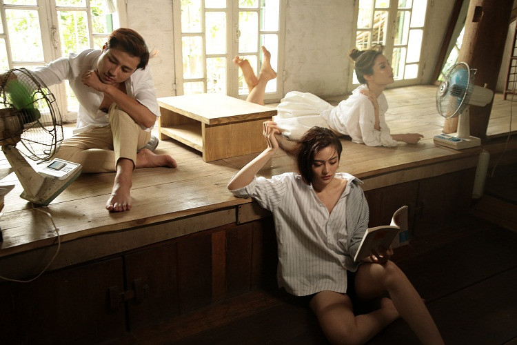 Cả Diễm My và Thanh Sơn rất thích thú khi được nhiều khán giả tích cực “đẩy thuyền” trong phim.