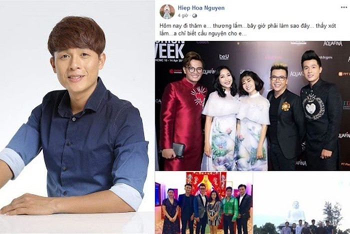 Hoa Hiep xot khi den tham Mai Phuong dang dieu tri ung thu