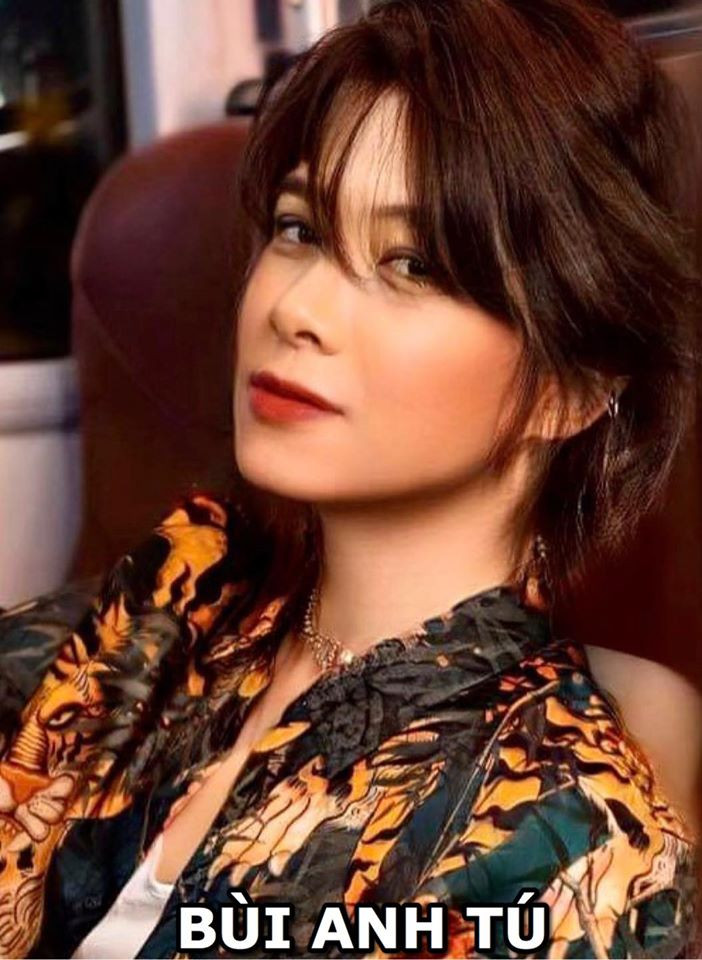 Nhan sắc Anh Tú sau khi dùng "app chuyển giới".