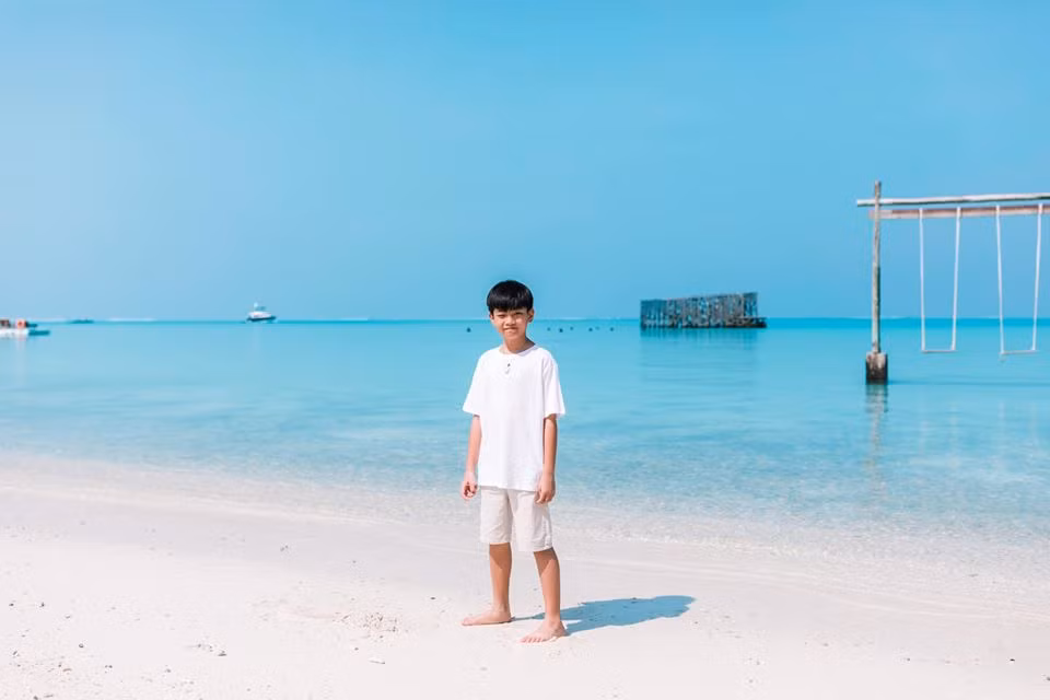 Subeo - con trai riêng của Hồ Ngọc Hà thường xuyên có mặt trong những chuyến du lịch cùng mẹ.