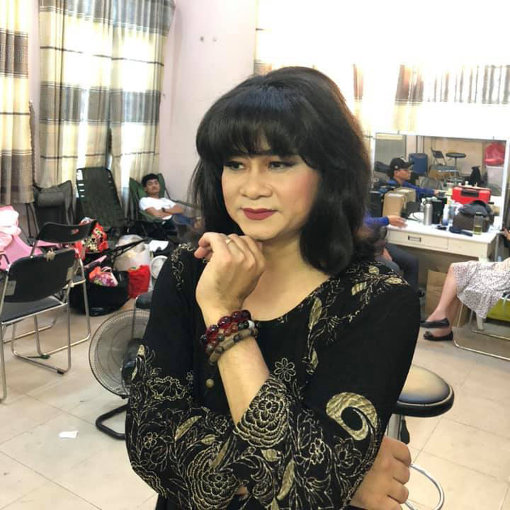 NSND Tu Long khoe anh do sac cung Thanh Lam khi gia gai