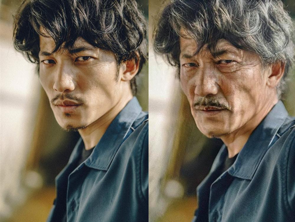 Sau bà xã thì nhiều đồng nghiệp thân thiết cũng là nạn nhân "dìm hàng" của Trấn Thành. Bất kỳ trào lưu nào ra đời cũng được danh hài nắm bắt rất nhanh. Trong hình, "mầm non giải trí" Liên Bỉnh Phát bỗng già nua qua bàn tay photoshop của đàn anh.