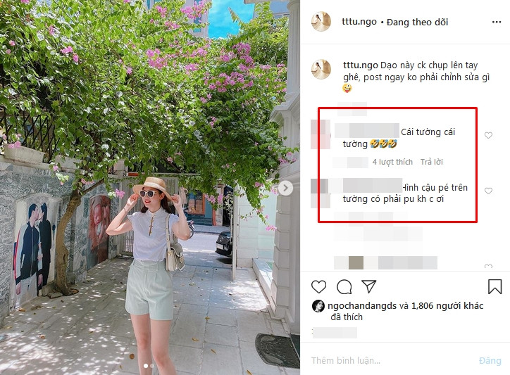 Dòng trạng thái của Thanh Tú thu hút sự chú ý. Ngưỡng mộ tình cảm của cặp vợ chồng ngôi sao, người nhìn cũng đổ dồn sự chú ý vào hậu cảnh của bức ảnh. Theo đó, vợ chồng Thanh Thú đã có sở thích khác biệt.