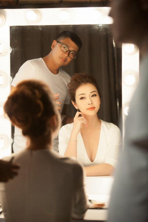 Jennifer Phạm trở lại với công việc khi chưa tròn một tháng sinh con.