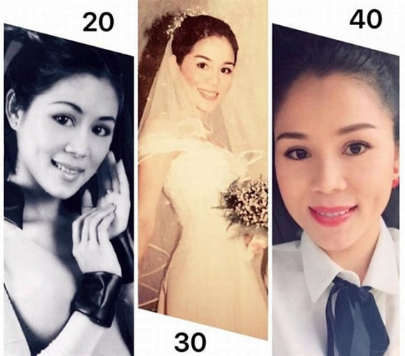 Nhan sắc của Dạ Thảo không thay đổi quá nhiều theo thời gian.