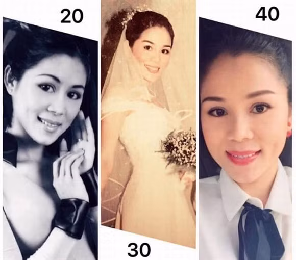 Nhan sắc của Dạ Thảo không thay đổi quá nhiều theo thời gian.