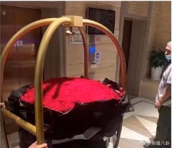 Su that nga ngua Duong Mich duoc tinh tre tang 999 doa hong