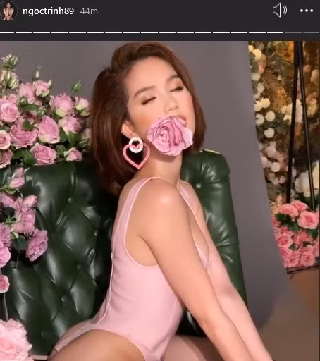 Dù với style nào, người mẫu Ngọc Trinh cũng khiến người xem trầm trồ vì đường cong Sline đáng mơ ước.