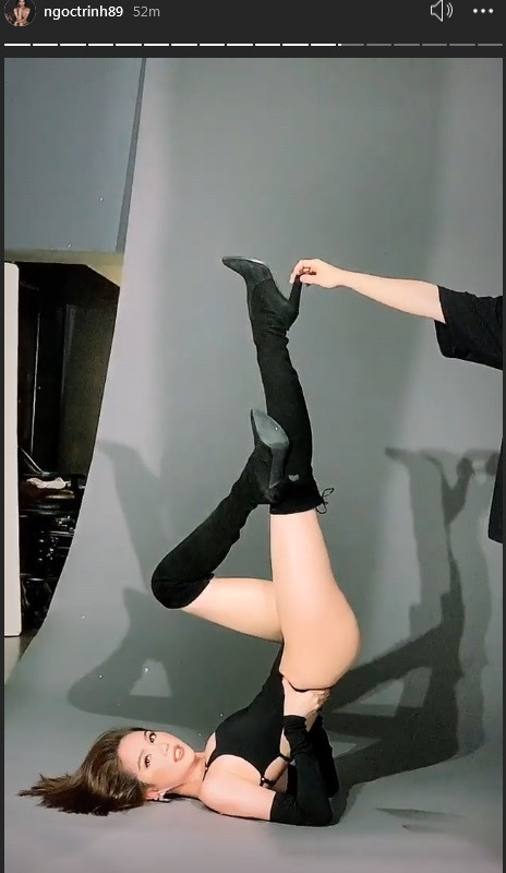 Nói về người đẹp chụp hình nội y quả thực vẫn chưa có ai vượt qua được Ngọc Trinh.