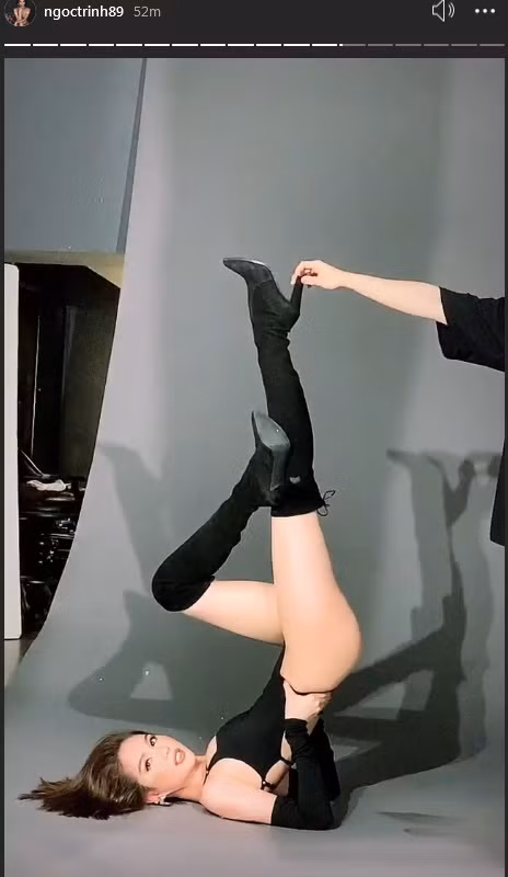 Nói về người đẹp chụp hình nội y quả thực vẫn chưa có ai vượt qua được Ngọc Trinh.