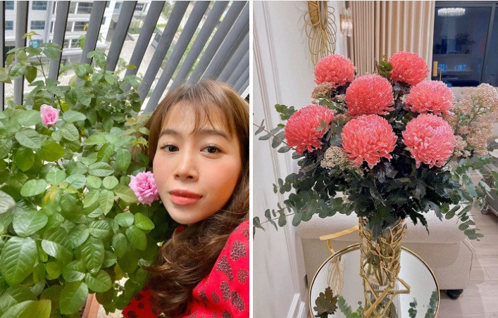 Mới đây, Diệp Chi chia sẻ hình ảnh ngôi nhà ấm áp, sang trọng của mẹ con cô khiến nhiều người ngưỡng mộ. Từng chi tiết nhỏ trong ngôi nhà đều được Diệp Chi tự tay lựa chọn, chuẩn bị một cách kĩ lưỡng.