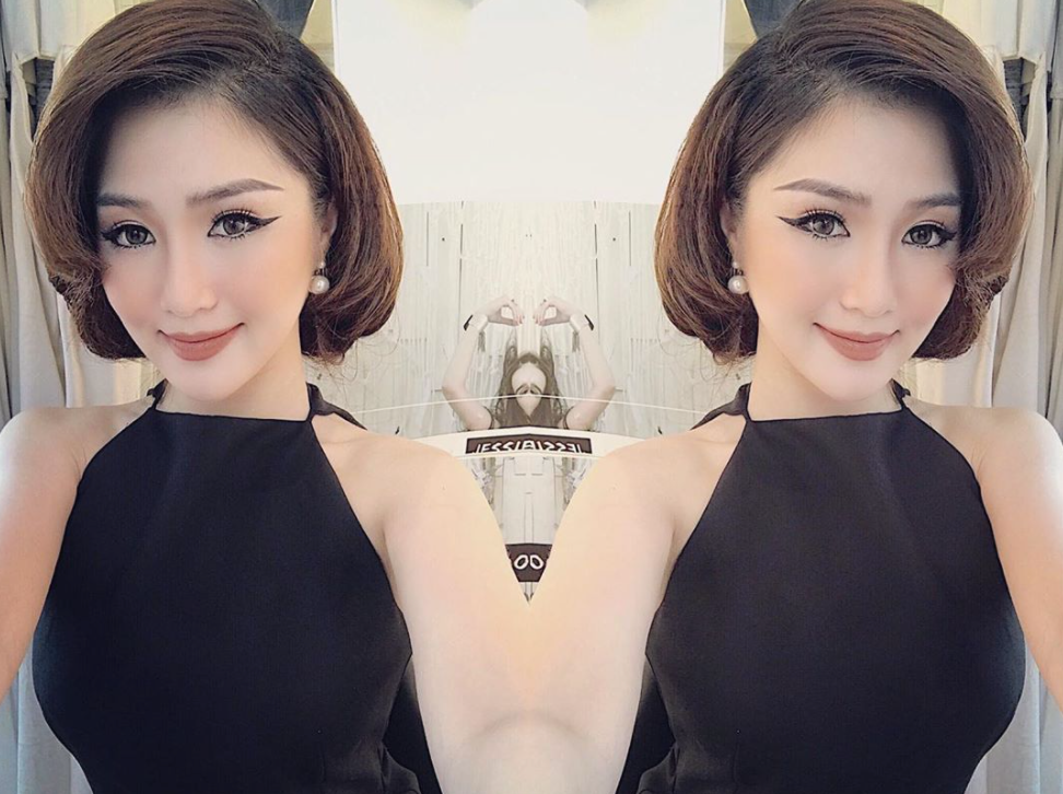 Hương Tràm được nhận xét ngày càng xinh đẹp, trưởng thành kể từ khi sang Mỹ.