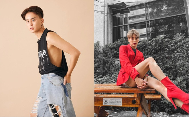 Ngoại hình mới điển trai của Trithipnipa Thippaphada được nhận xét thu hút không kém khi chuyển nữ giới. Anh hiện hoạt động trên cương vị người mẫu phi giới tính, dancer.