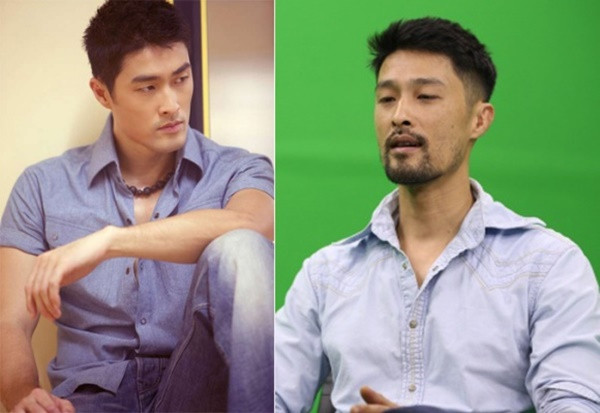 Gương mặt Johnny Trí Nguyễn gầy rộc, hai má hóp lại, hằn nếp nhăn thời gian. Bộ râu xồm xoàm càng khiến nam diễn viên già nua.