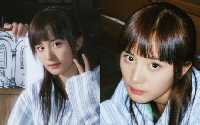 Năm 2004, Dương Mịch vẫn chưa được biết đến nhiều. Phải đến năm 2005, khi cô vào vai Nhiếp Tiểu Thiện trong loạt phim Liêu trai, sau đó là Quách Tương trong Thần điêu đại hiệp (2006), tên tuổi của Dương Mịch mới dần tỏa sáng. Trong ảnh là Dương Mịch trong bộ phim Đồng thoại Bắc Kinh của Dương Mịch và Nghiêm Khoan năm 2004.