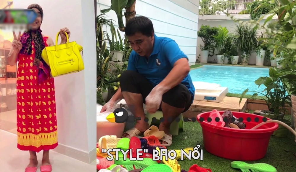 Anh rất tự hào về bộ sưu tập của mình. Đặc biệt, nam MC thích diện màu dép ton-sur-ton với trang phục của mình mỗi khi xuất hiện.