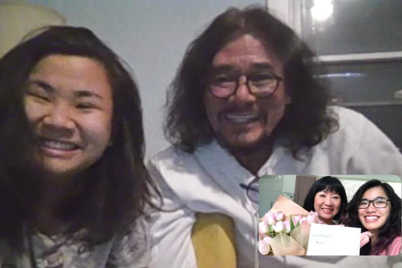 Nữ ca sĩ xúc động viết: "Ba mươi bốn năm chưa lần sinh nhật nào thiếu ba. Mà cũng chưa bao giờ xa nhau lâu như vậy! Mừng tuổi mới trong ngậm ngùi mùa Covid. Tụi mình đã bàn với nhau mỗi người ôm một đứa (mặc dù không biết cản ngăn thế nào? Nhưng chỉ muốn con yên tâm là ba mẹ luôn ở bên các con dù có tận thế). Cảm ơn ba và Su Si đã có món quà bất ngờ mà mẹ thích".