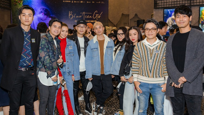 Diễn viên Anh Vũ, Mạnh Quân, Vương Anh, MC Mù Tạt... hội ngộ ở sự kiện. Tại đây, nhà sản xuất công bố sẽ lùi thời gian công chiếu phim so với dự kiến ban đầu, bởi diễn biến phức tạp của virus corona.
