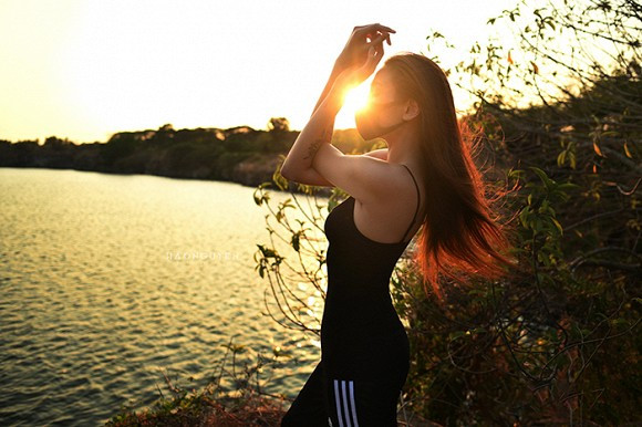 Hảo Nguyễn - nhiếp ảnh gia thực hiện bộ ảnh cho Võ Hoàng Yến cũng đang ở nơi cách ly.