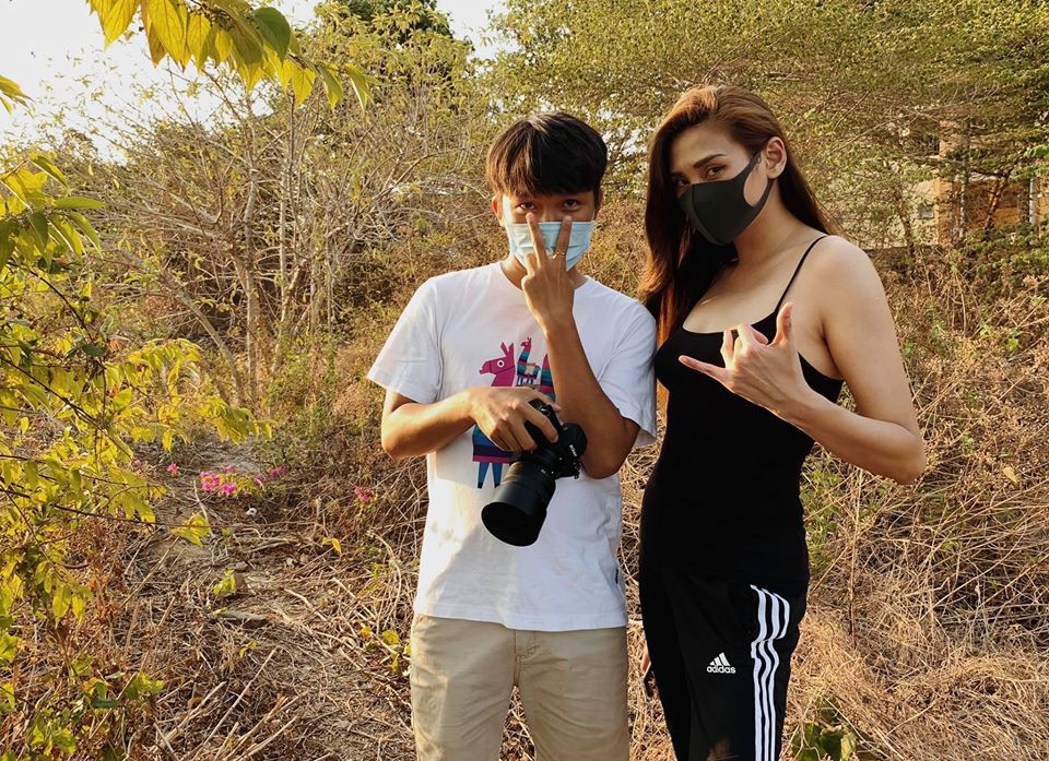 Hảo Nguyễn - tác giả bộ ảnh siêu chất của Võ Hoàng Yến ở nơi cách ly.