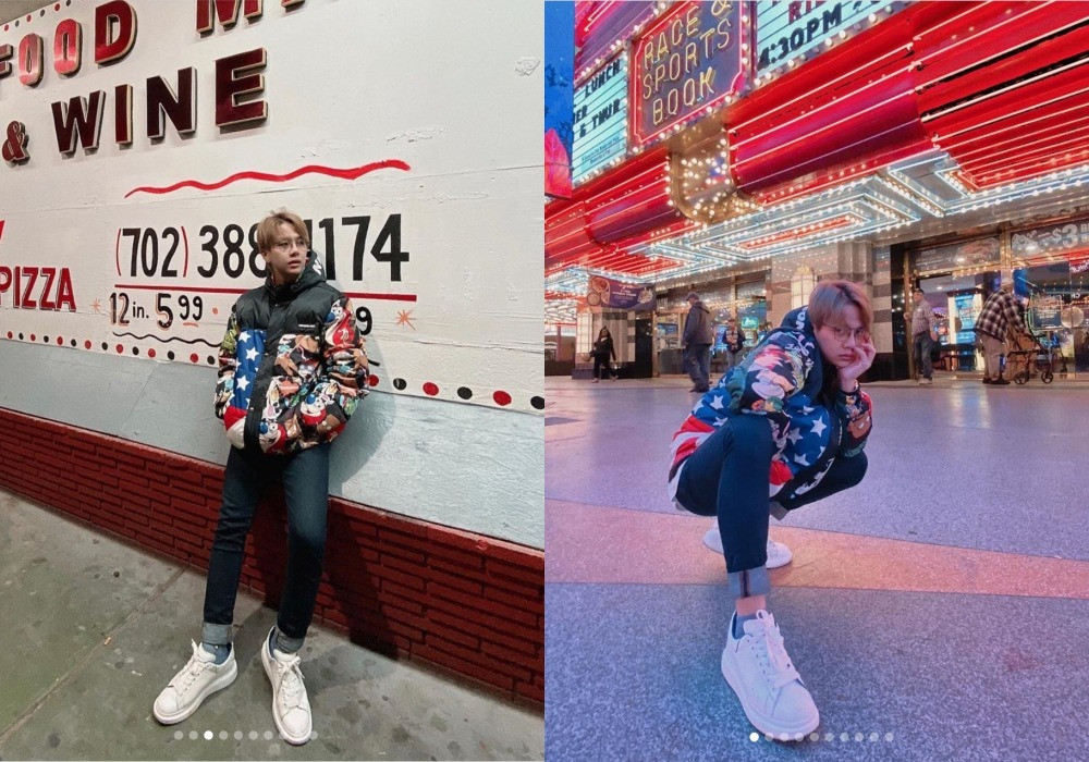 Duy Khánh chia sẻ ảnh chụp “sang chảnh” tại Las Vegas về đêm.