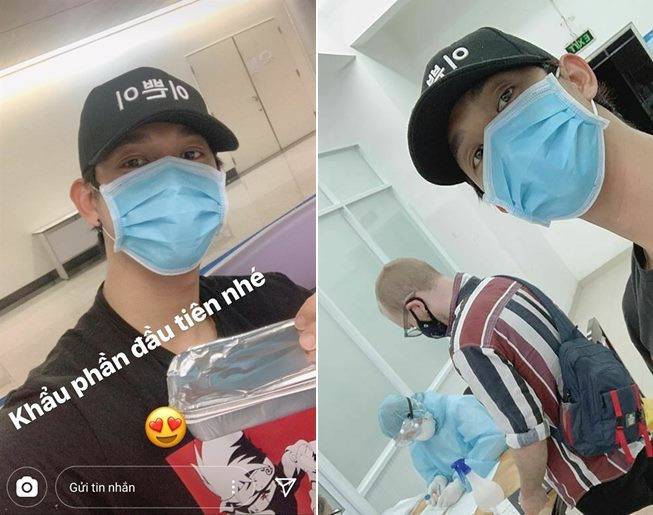 Song Luân cho biết, anh sang Mỹ từ 6/3 để lưu diễn ở các bang Texas và Miama. Sau khi đáp xuống sân bay Tân Sơn Nhất sáng ngày 15/3, Song Luân và những hành khách cùng chuyến được đưa vào lối đi riêng, lên xe về thẳng khu cách ly tập trung tại quận Tân Bình (TP.HCM).