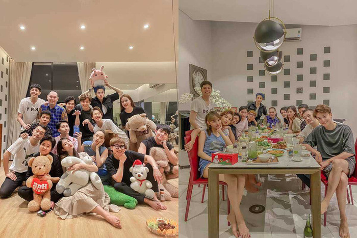 Mới đây, nam ca sĩ vừa tổ chức tiệc mừng sinh nhật Gil Lê cùng với hội bạn thân lâu năm trong nghề tại nhà riêng. Căn biệt thự của nam ca sĩ có giá hơn 20 tỷ với không gian sang trọng, hiện đại, đủ tiện nghi.