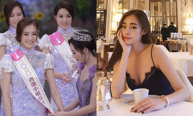 Năm người đẹp lọt vào vòng cuối cùng của Hoa hậu Hong Kong 2020 bao gồm: Trần Trinh Di, Hà Mạnh San, Quách Bách Nghiên, Quảng Mỹ Tuyền và Tạ Gia Di. Trong đó, á hậu 2 là Trần Trinh Di. Cô vốn là tiểu thư một gia tộc giàu có. Trên trang cá nhân, người đẹp thường chia sẻ cuộc sống sang trọng, du lịch nhiều nơi, tận hưởng các dịch vụ đắt đỏ. Ảnh: HK01, Weibo.